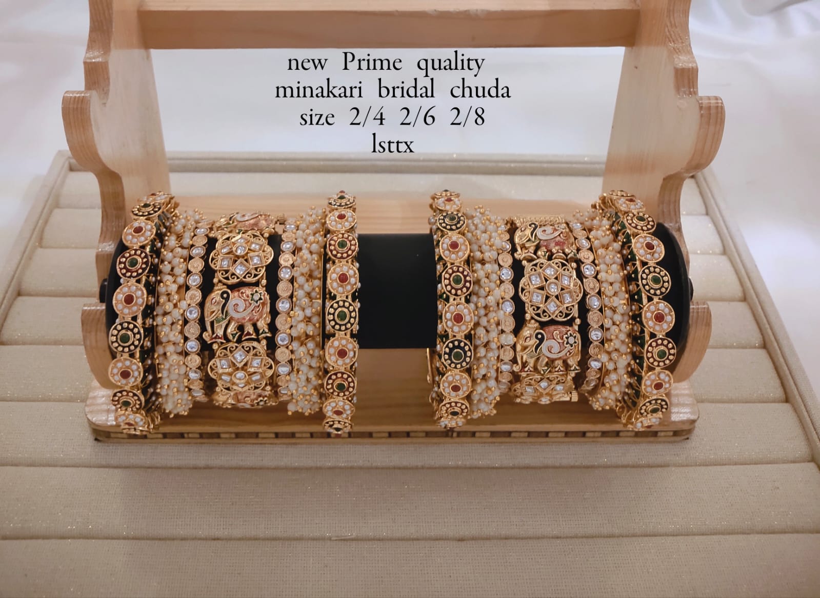 Gold Plated Copper Bangle Set